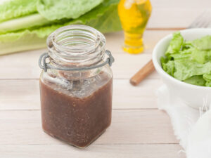 Balsamic and Garlic Mustard Dressing