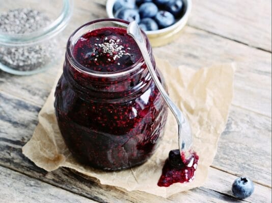 Chia Seed Blueberry Jam