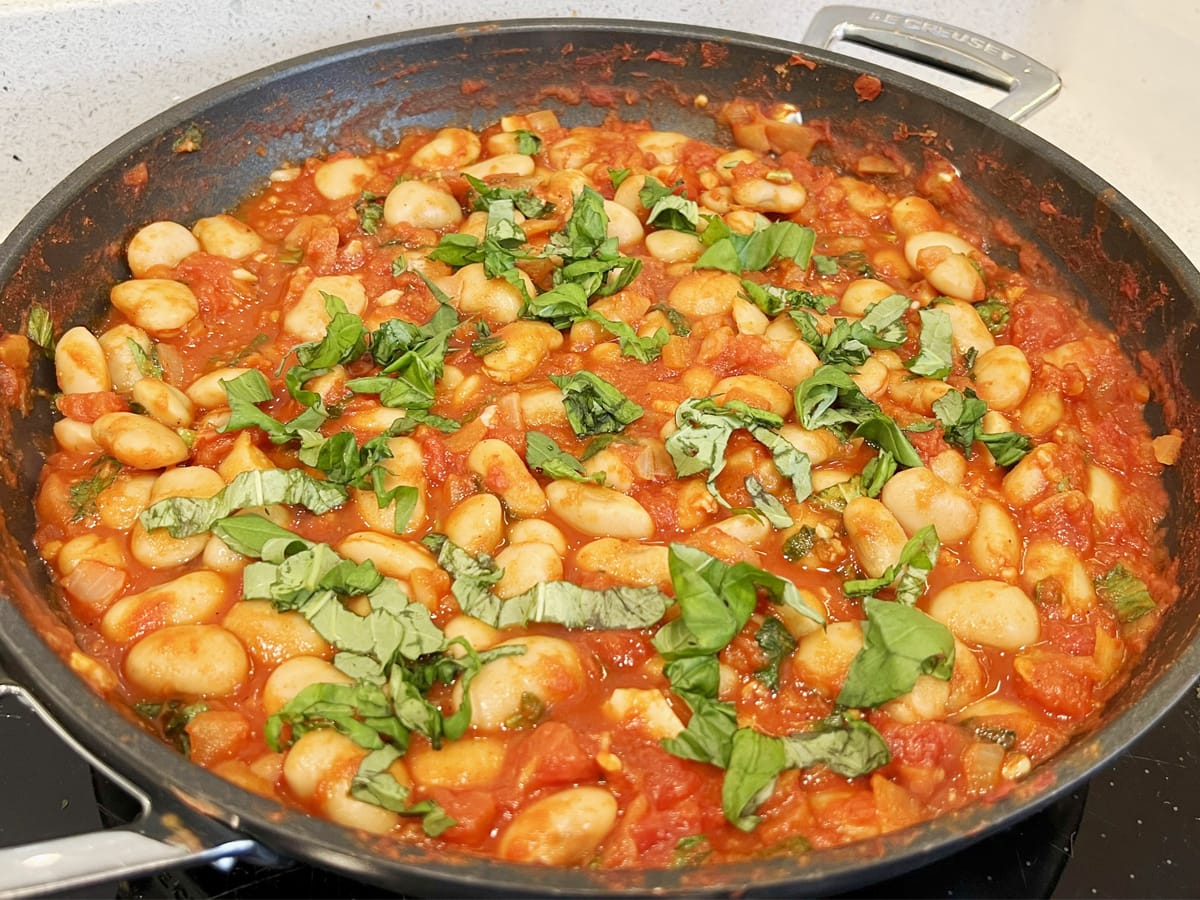 Butter Bean and Tomato Stew
