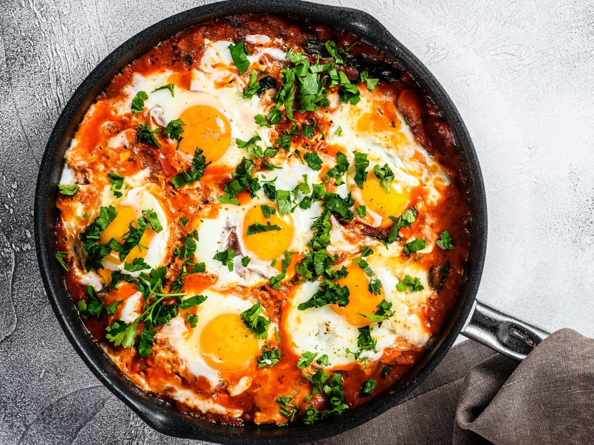 Chicken Sausage Shakshuka