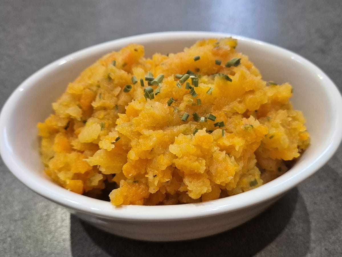 Mashed Swede and Carrot