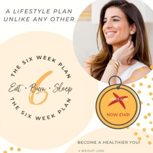 Pre-Christmas offer: the 6-week plan is now £149 !