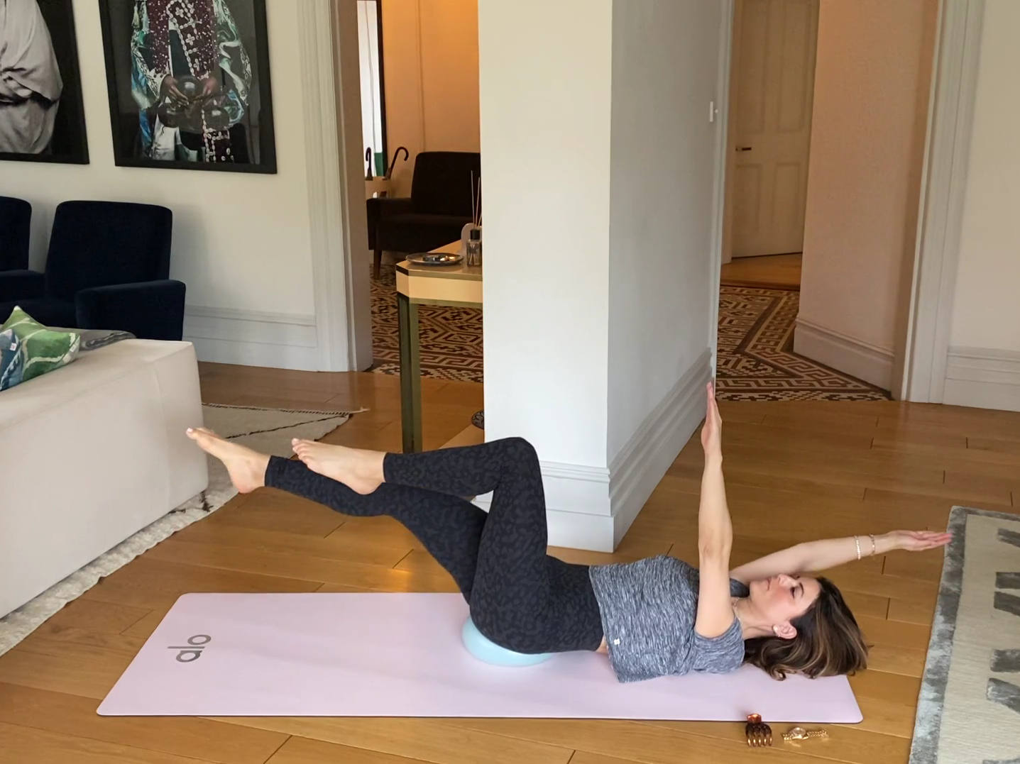 Core, Glutes, Lower back